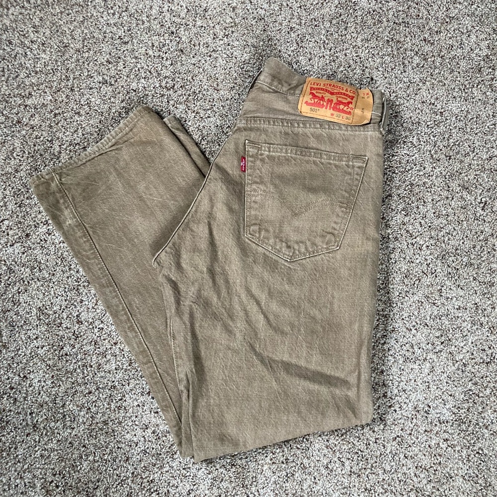 Levi’s 501 White Oak Cone Denim - image 6